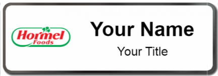 Custom name badges for Hormel Foods Corp