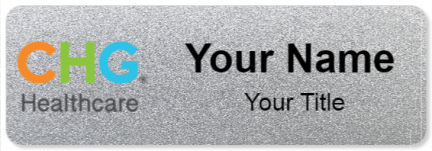 Custom name badges for CHG Healthcare Services