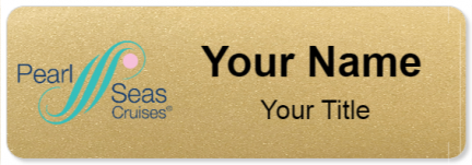 Custom name badges for Pearl Seas Cruises