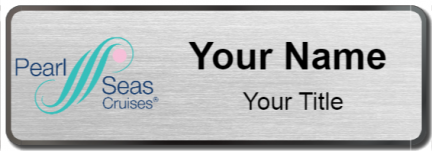 Custom name badges for Pearl Seas Cruises
