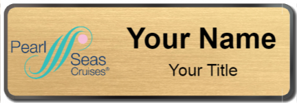 Custom name badges for Pearl Seas Cruises