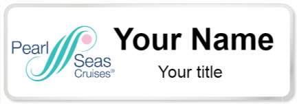 Custom name badges for Pearl Seas Cruises