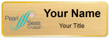 Custom name badges for Pearl Seas Cruises