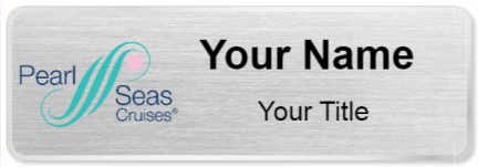 Custom name badges for Pearl Seas Cruises