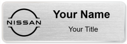 Custom name badges for Nissan USA