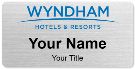 Custom name badges for Wyndham Hotel & Resort
