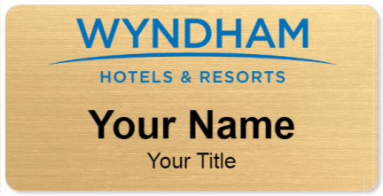 Custom name badges for Wyndham Hotel & Resort