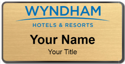 Custom name badges for Wyndham Hotel & Resort