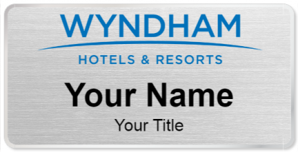 Custom name badges for Wyndham Hotel & Resort
