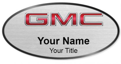 Custom name badges for GMC USA