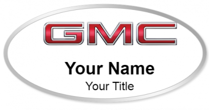 Custom name badges for GMC USA