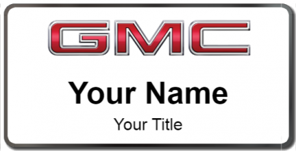 Custom name badges for GMC Canada