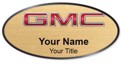 Custom name badges for GMC Canada