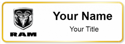 Custom name badges for Ram