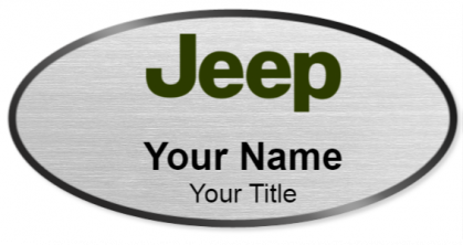 Custom name badges for Jeep USA