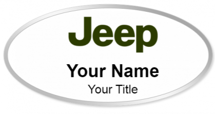 Custom name badges for Jeep USA