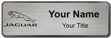 Custom name badges for Jaguar Canada