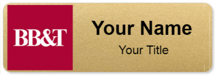 Custom name badges for BB&T