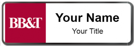 Custom name badges for BB&T