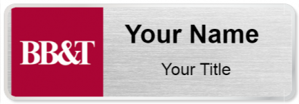 Custom name badges for BB&T