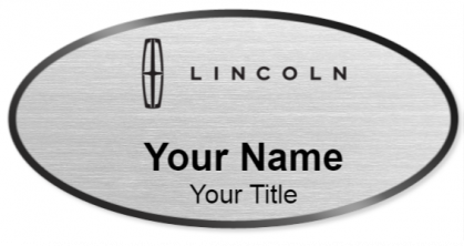 Custom name badges for Lincoln Canada