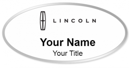 Custom name badges for Lincoln Canada