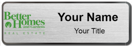Custom name badges for Better Homes and Gardens