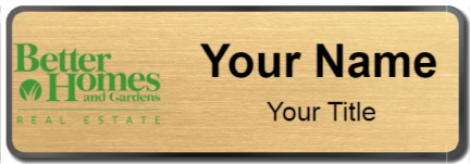 Custom name badges for Better Homes and Gardens