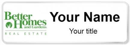 Custom name badges for Better Homes and Gardens
