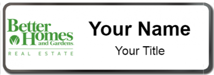 Custom name badges for Better Homes and Gardens