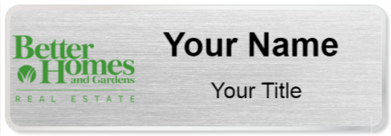 Custom name badges for Better Homes and Gardens