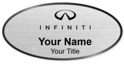 Custom name badges for Infiniti USA