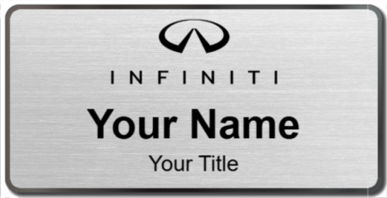 Custom name badges for Infiniti Canada
