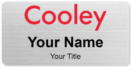 Custom name badges for Cooley