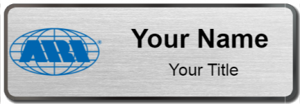 Custom name badges for ARI Fleet