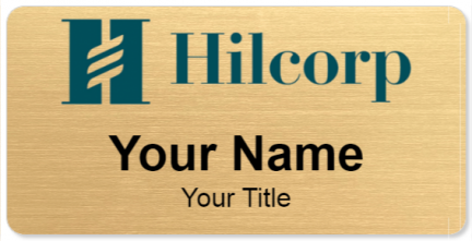 Custom name badges for Hilcorp