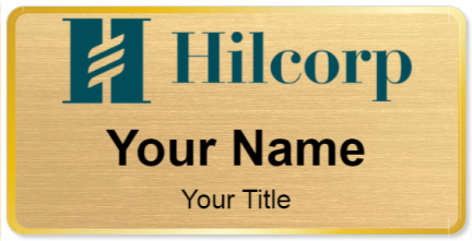 Custom name badges for Hilcorp