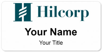 Custom name badges for Hilcorp