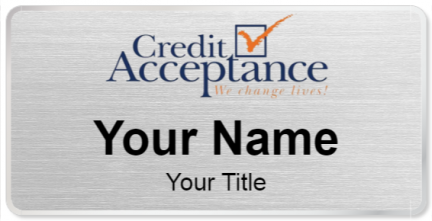 Custom name badges for Credit Acceptance Corporation