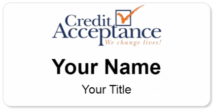 Custom name badges for Credit Acceptance Corporation