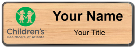 Custom name badges for Childrens Healthcare of Atlanta