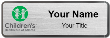 Custom name badges for Childrens Healthcare of Atlanta