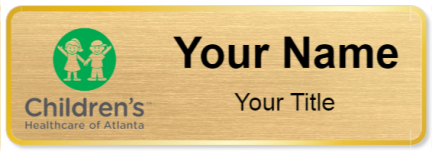 Custom name badges for Childrens Healthcare of Atlanta