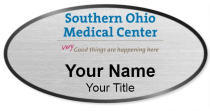 Custom name badges for Southern Ohio Medical Center