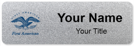 Custom name badges for First American Financial Corporation