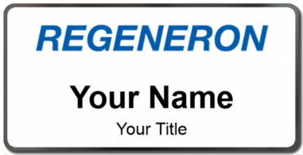 Custom name badges for Regeneron Pharmaceuticals