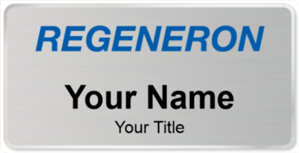 Custom name badges for Regeneron Pharmaceuticals