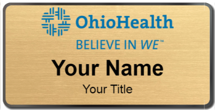 Custom name badges for Ohio Health