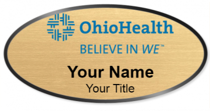 Custom name badges for Ohio Health