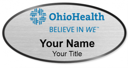 Custom name badges for Ohio Health